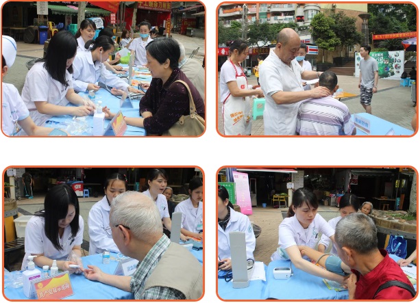 七一(yī)活動 重慶重慶北大陽光醫院有限公司進社區(qū)送健康